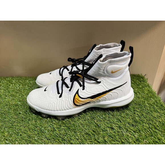 Nike Alpha Huarache NXT MCS Baseball White Metallic Gold Men Size 11 FZ8650-119 main image 5